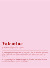 Load image into Gallery viewer, Define Valentine Frame
